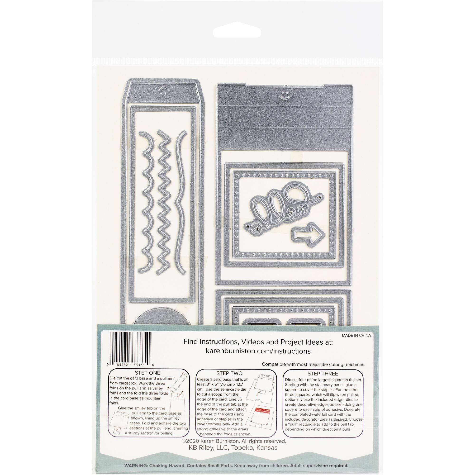 Karen Burniston Waterfall Card Dies